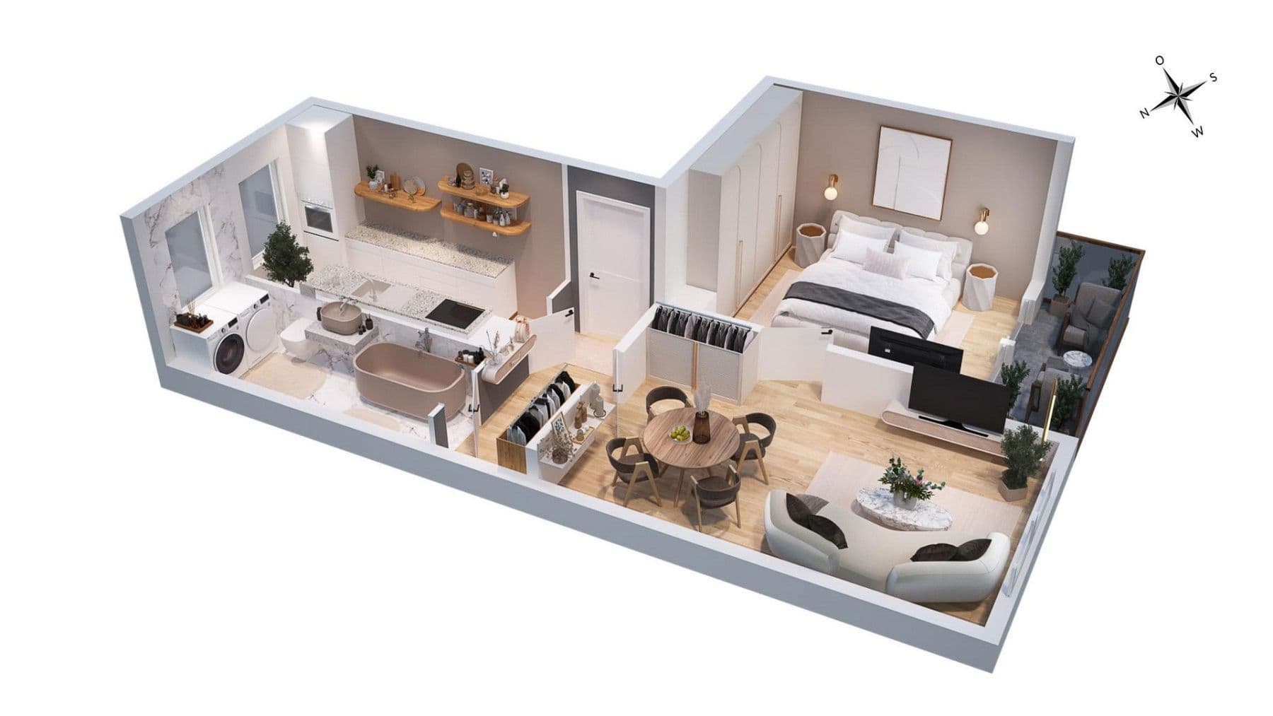 Pronájem bytu 2+1 51 m², Neubau 12, Elterlein, Sasko Pronájem bytu 2+1 51 m², Neubau 12, Elterlein, Sasko