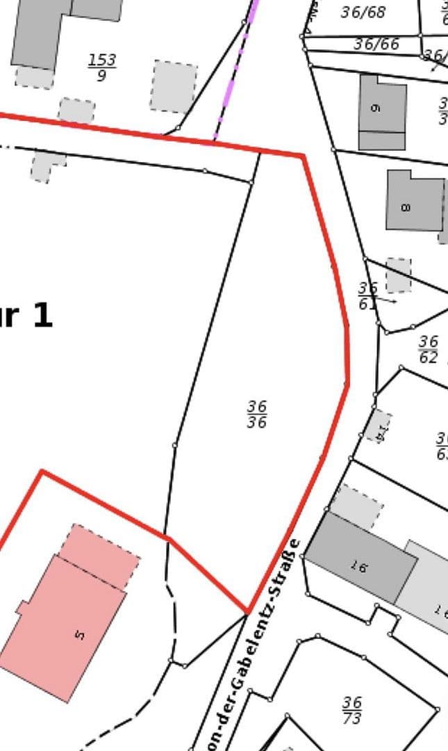 Prodej pozemku 2.364 m², Von-der-Gabelentz-Straße 5, Lemnitz, Durynsko Prodej pozemku 2.364 m², Von-der-Gabelentz-Straße 5, Lemnitz, Durynsko