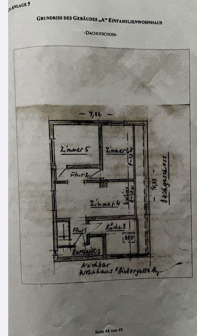 Prodej domu 204 m², pozemek 454 m², Hintergasse , 16, Hanau, Hessen Prodej domu 204 m², pozemek 454 m², Hintergasse , 16, Hanau, Hessen