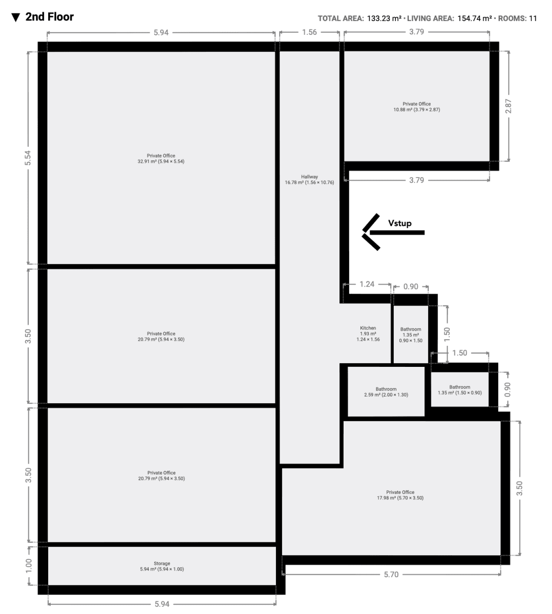 Pronájem nebytového prostoru 133 m², Dubečská, Praha, Praha Pronájem nebytového prostoru 133 m², Dubečská, Praha, Praha