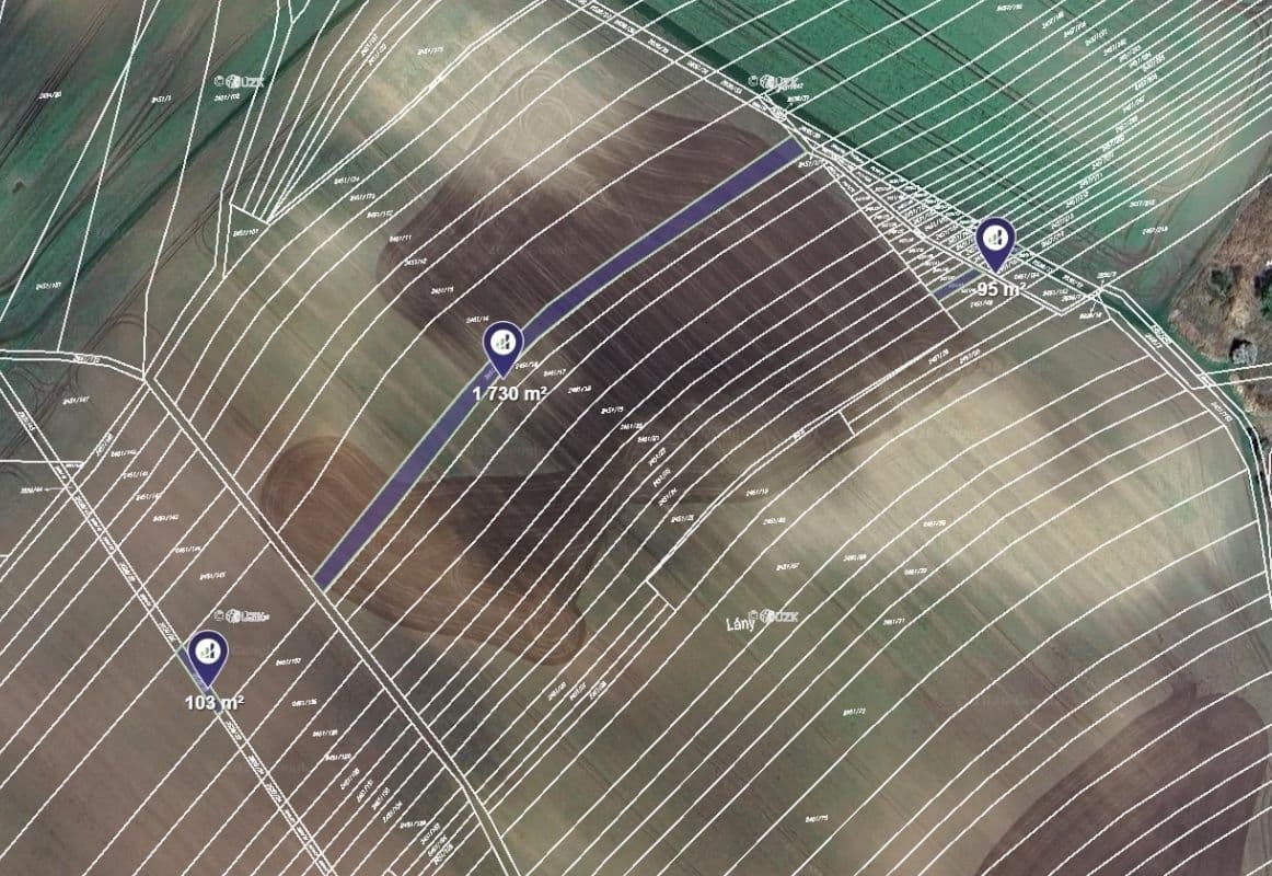 Prodej pozemku 43.527 m², Dobročkovice, Jihomoravský kraj Prodej pozemku 43.527 m², Dobročkovice, Jihomoravský kraj
