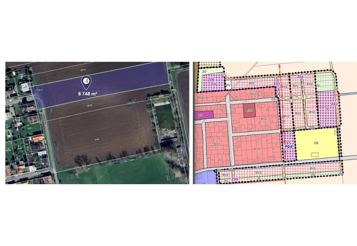Prodej pozemku 6.748 m², Kamenné Zboží, Středočeský kraj Prodej pozemku 6.748 m², Kamenné Zboží, Středočeský kraj