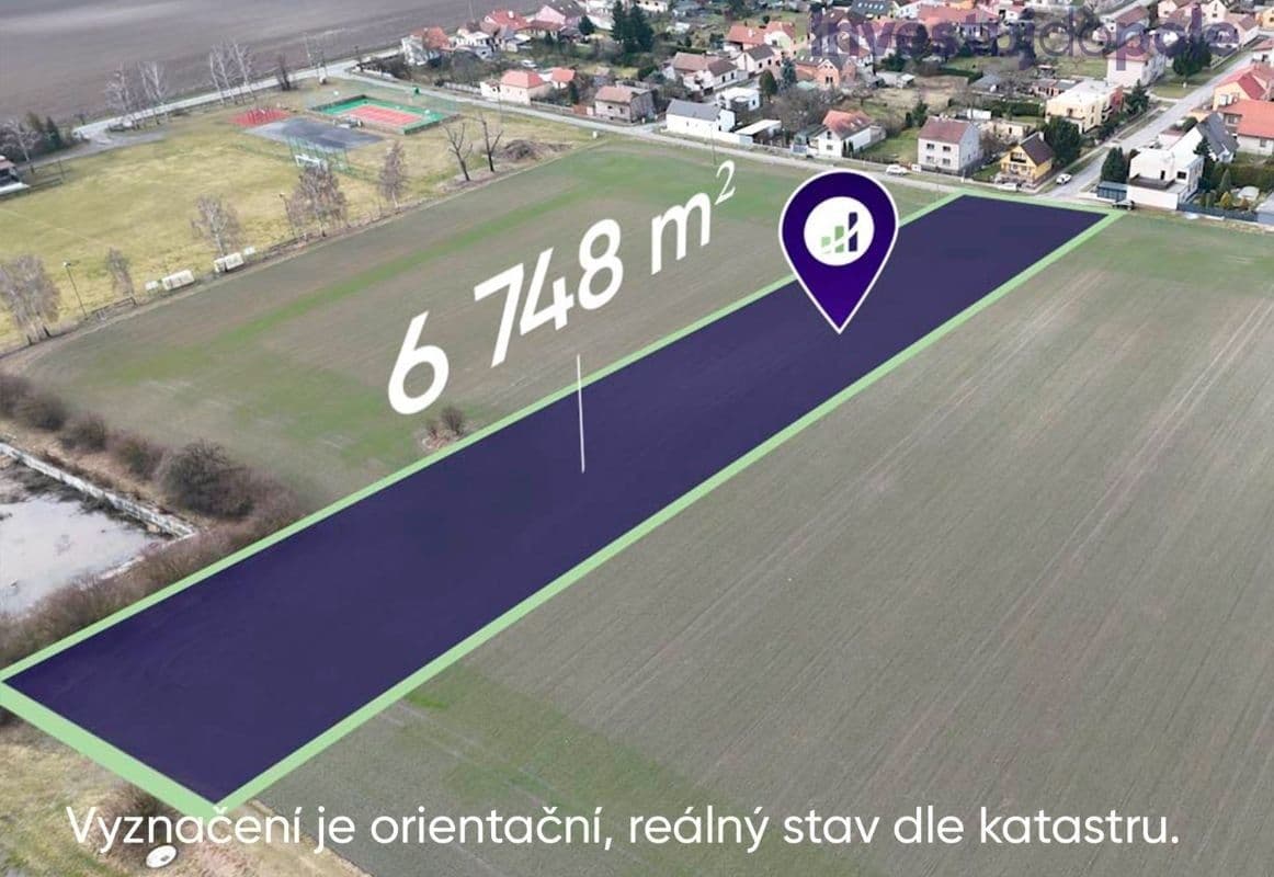 Prodej pozemku 6.748 m², Kamenné Zboží, Středočeský kraj Prodej pozemku 6.748 m², Kamenné Zboží, Středočeský kraj