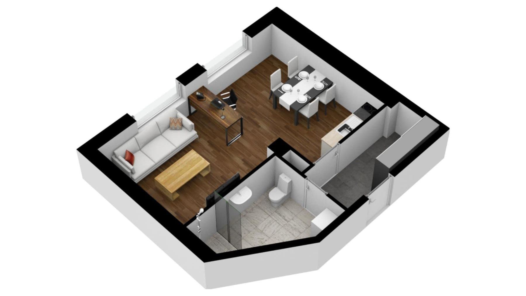 Pronájem bytu 1+kk 38 m², Dalibora z Myšlína, Doksy, Liberecký kraj Pronájem bytu 1+kk 38 m², Dalibora z Myšlína, Doksy, Liberecký kraj