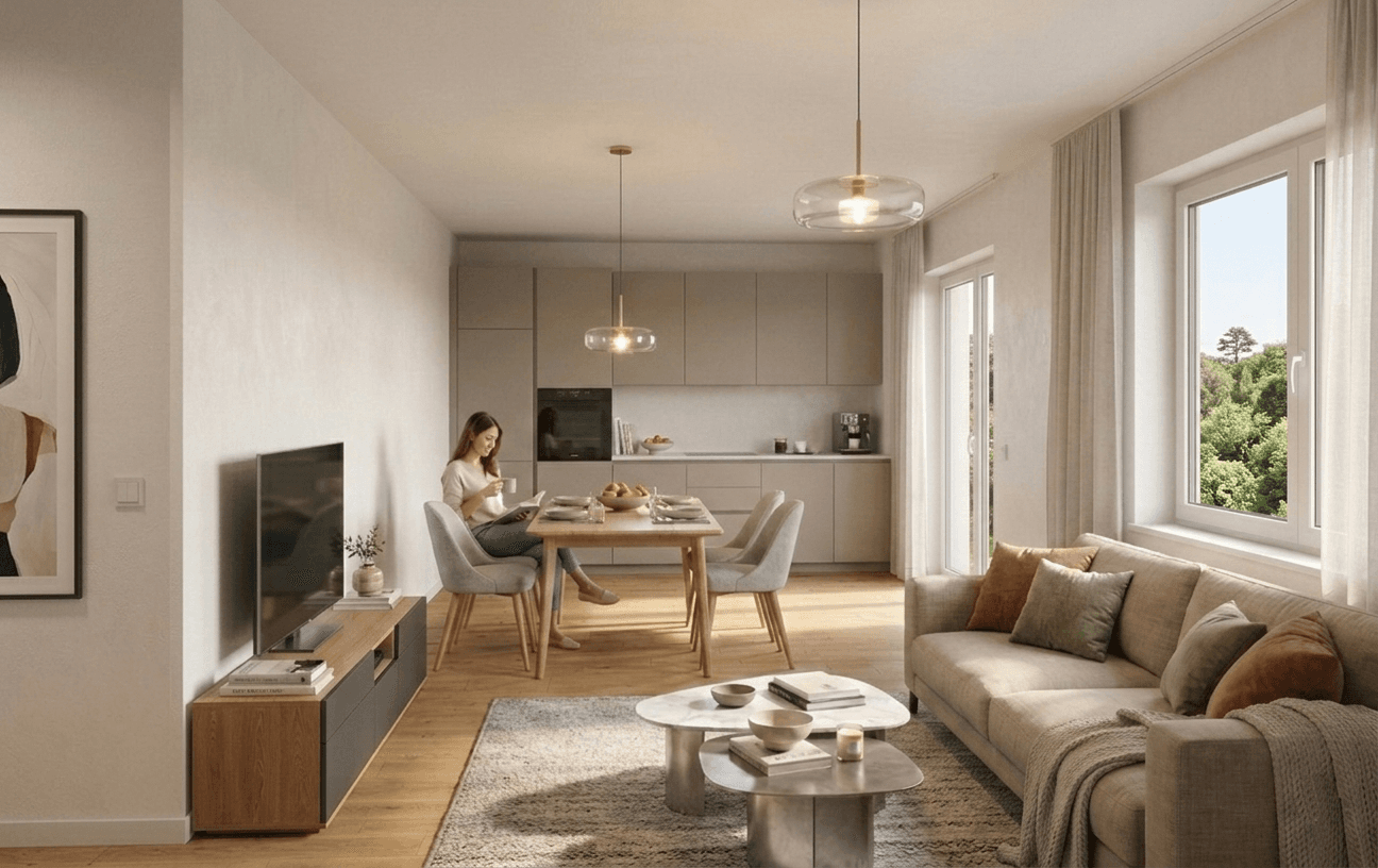Pronájem bytu 2+1 48 m², Oderstraße 17, Bernau, Braniborsko Pronájem bytu 2+1 48 m², Oderstraße 17, Bernau, Braniborsko