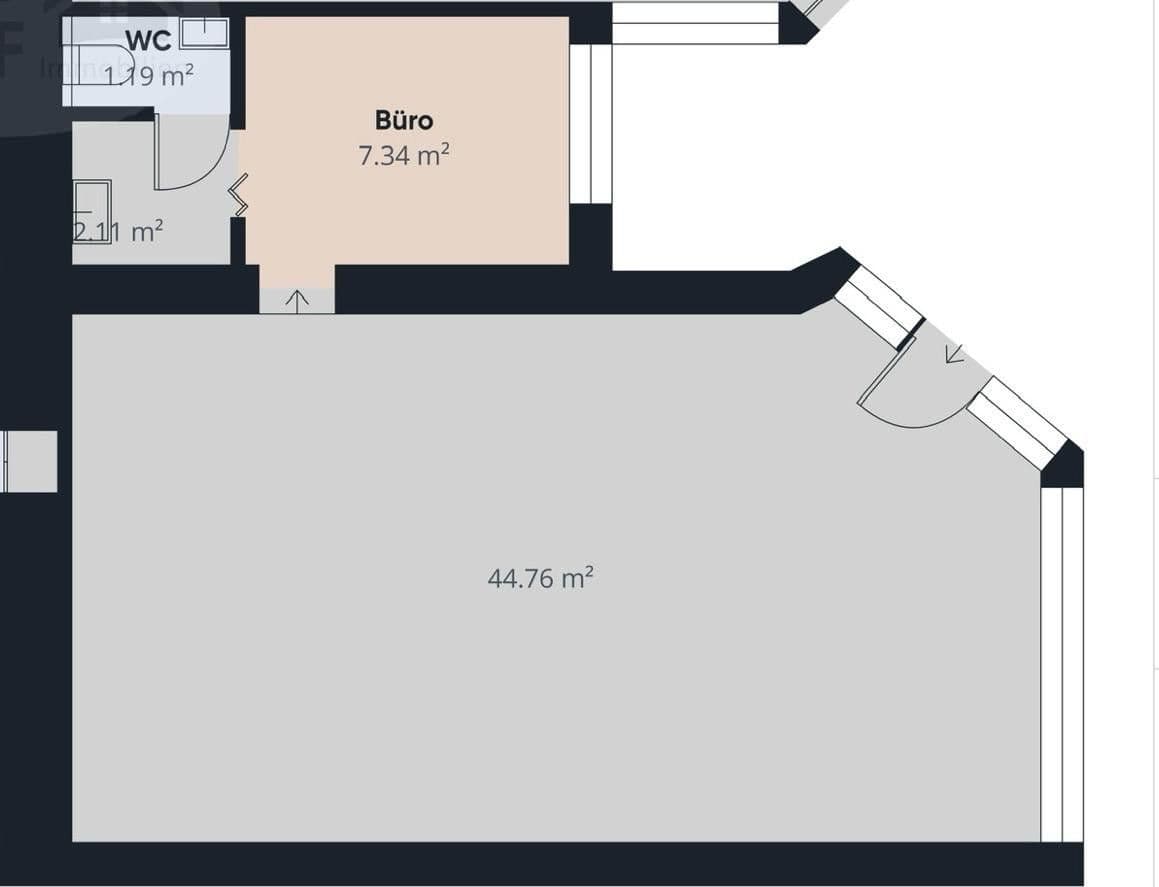 Pronájem kanceláře 56 m², Emmelshausen, Porýní-Falc Pronájem kanceláře 56 m², Emmelshausen, Porýní-Falc