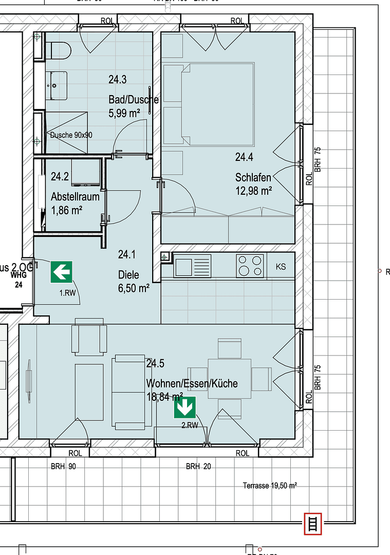 Pronájem bytu 2+1 56 m², Blankenfelde-Mahlow, Braniborsko Pronájem bytu 2+1 56 m², Blankenfelde-Mahlow, Braniborsko