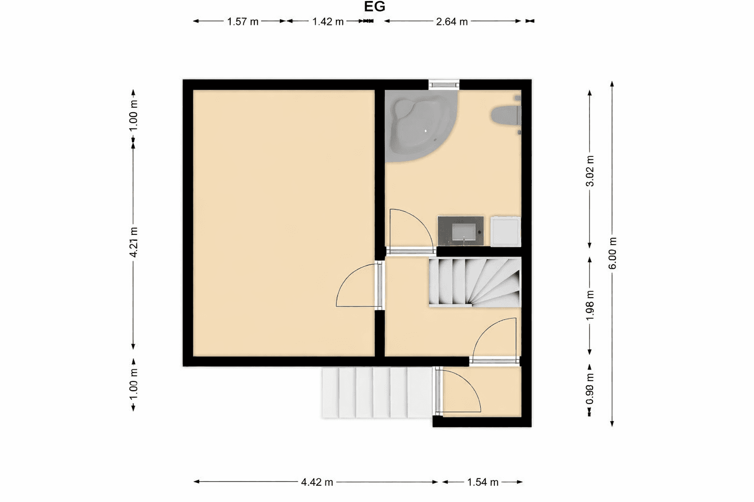 Pronájem bytu 4+1 107 m², Am Rübenstein 3, Ebsdorfergrund, Hessen Pronájem bytu 4+1 107 m², Am Rübenstein 3, Ebsdorfergrund, Hessen