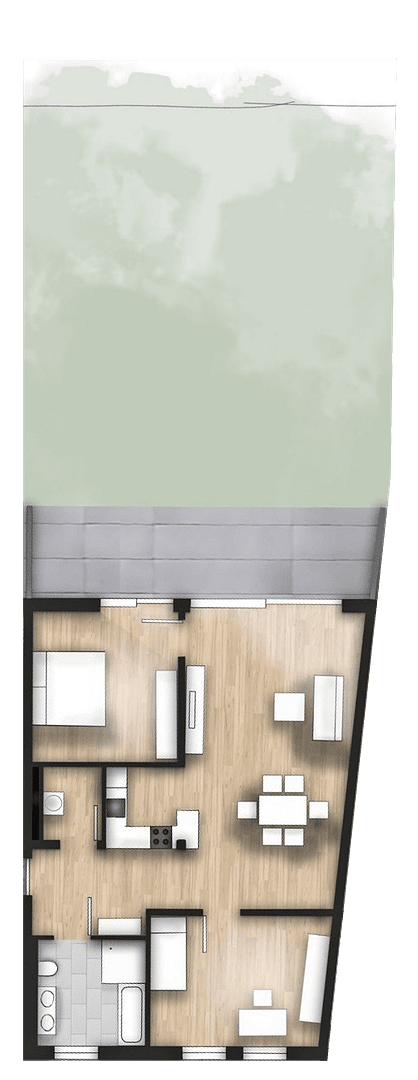 Pronájem bytu 3+kk 108 m², Harthäuser Straße 18, Igersheim, Bádensko-Württembersko Pronájem bytu 3+kk 108 m², Harthäuser Straße 18, Igersheim, Bádensko-Württembersko