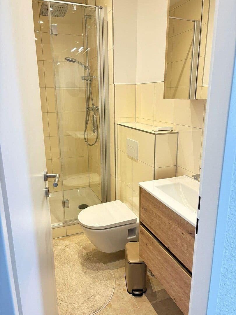 Pronájem bytu 1+1 33 m², Werrastr.8, Mainz, Porýní-Falc Pronájem bytu 1+1 33 m², Werrastr.8, Mainz, Porýní-Falc