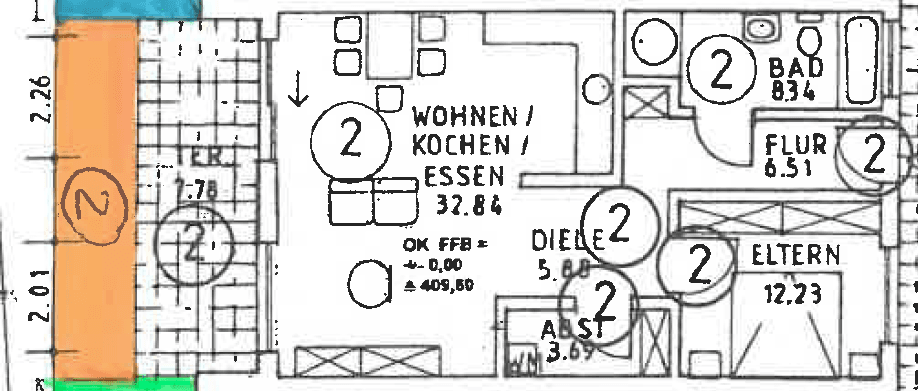 Pronájem bytu 2+kk 75 m², Walldürn, Bádensko-Württembersko Pronájem bytu 2+kk 75 m², Walldürn, Bádensko-Württembersko