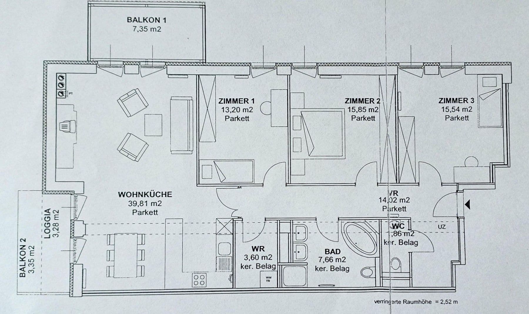 Prodej bytu 4+1 112 m², An der Goldenen Stiege, Mödling, Dolní Rakousko Prodej bytu 4+1 112 m², An der Goldenen Stiege, Mödling, Dolní Rakousko