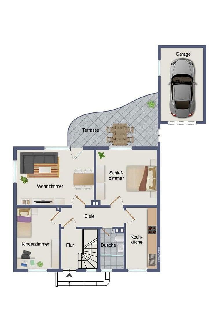 Pronájem bytu 3+1 70 m², Beethovenstraße 14, Hückeswagen, Severní Porýní-Vestfálsko Pronájem bytu 3+1 70 m², Beethovenstraße 14, Hückeswagen, Severní Porýní-Vestfálsko