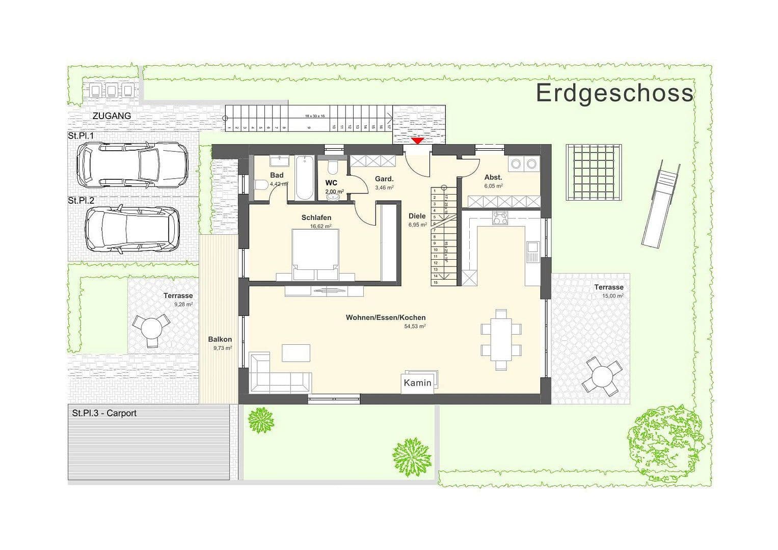 Prodej domu 250 m², pozemek 393 m², Linec nad Rýnem, Porýní-Falc Prodej domu 250 m², pozemek 393 m², Linec nad Rýnem, Porýní-Falc