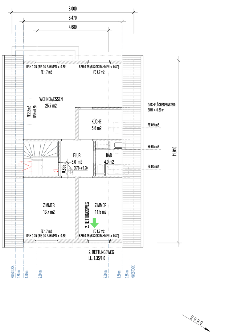 Pronájem bytu 3+1 66 m², Gringsstraße 23, Bonn, Severní Porýní-Vestfálsko Pronájem bytu 3+1 66 m², Gringsstraße 23, Bonn, Severní Porýní-Vestfálsko