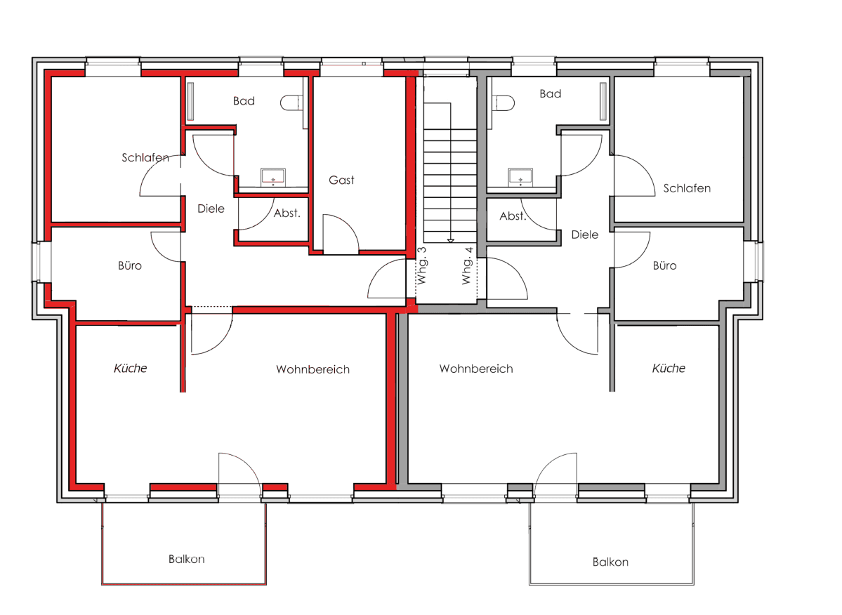 Pronájem bytu 4+1 84 m², Barkhorst 14, Isselburg, Severní Porýní-Vestfálsko Pronájem bytu 4+1 84 m², Barkhorst 14, Isselburg, Severní Porýní-Vestfálsko