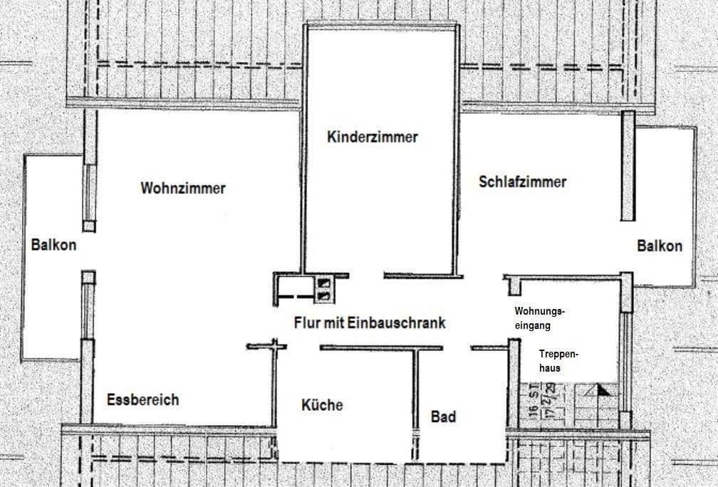 Prodej bytu 3+1 90 m², Walldorf, Bádensko-Württembersko Prodej bytu 3+1 90 m², Walldorf, Bádensko-Württembersko