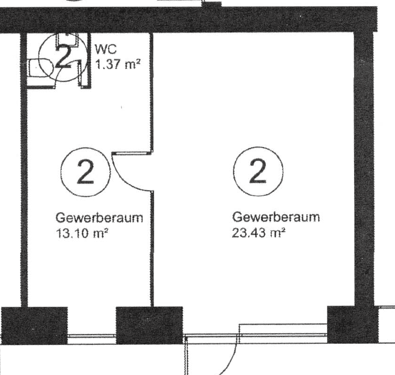 Prodej nebytového prostoru 38 m², Mindener Straße 3, Berlin, Berlín Prodej nebytového prostoru 38 m², Mindener Straße 3, Berlin, Berlín