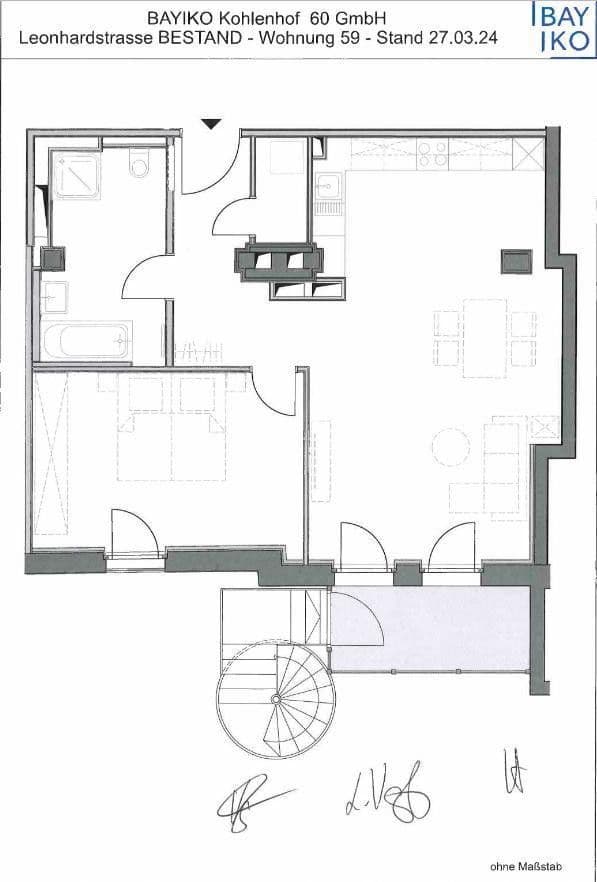 Pronájem bytu 2+1 77 m², Leonhardstr. 29, Nürnberg, Bavorsko Pronájem bytu 2+1 77 m², Leonhardstr. 29, Nürnberg, Bavorsko