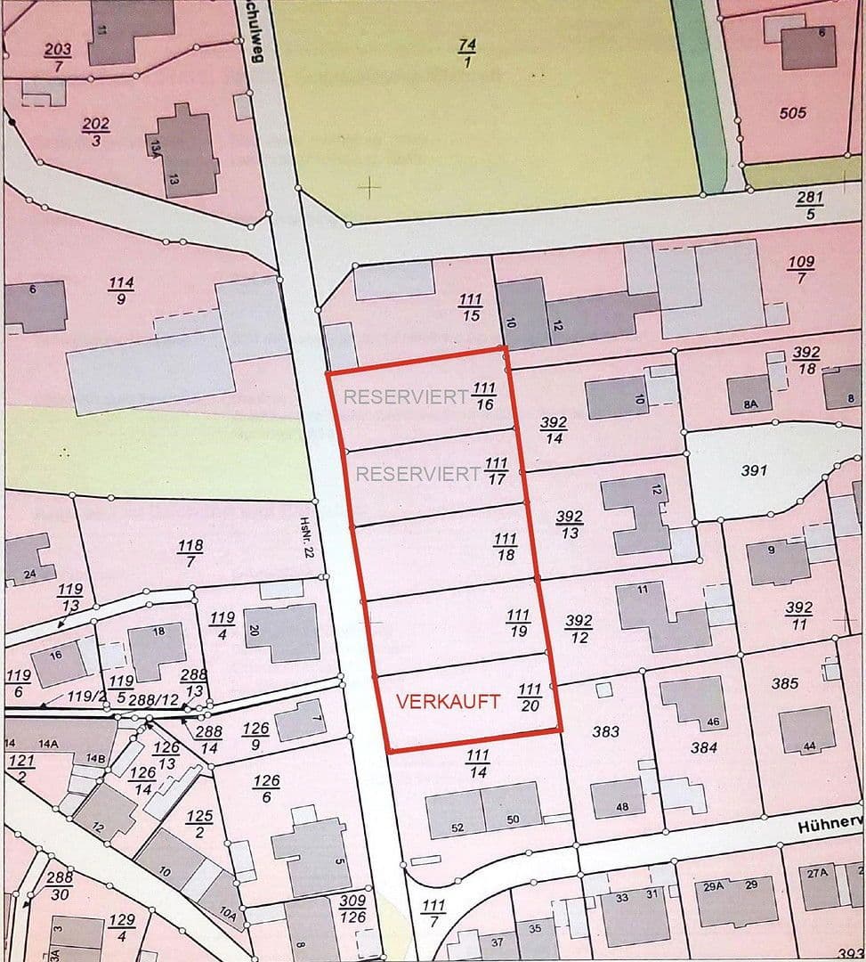 Prodej pozemku 650 m², Am Schulweg, Ehmen, Dolní Sasko Prodej pozemku 650 m², Am Schulweg, Ehmen, Dolní Sasko