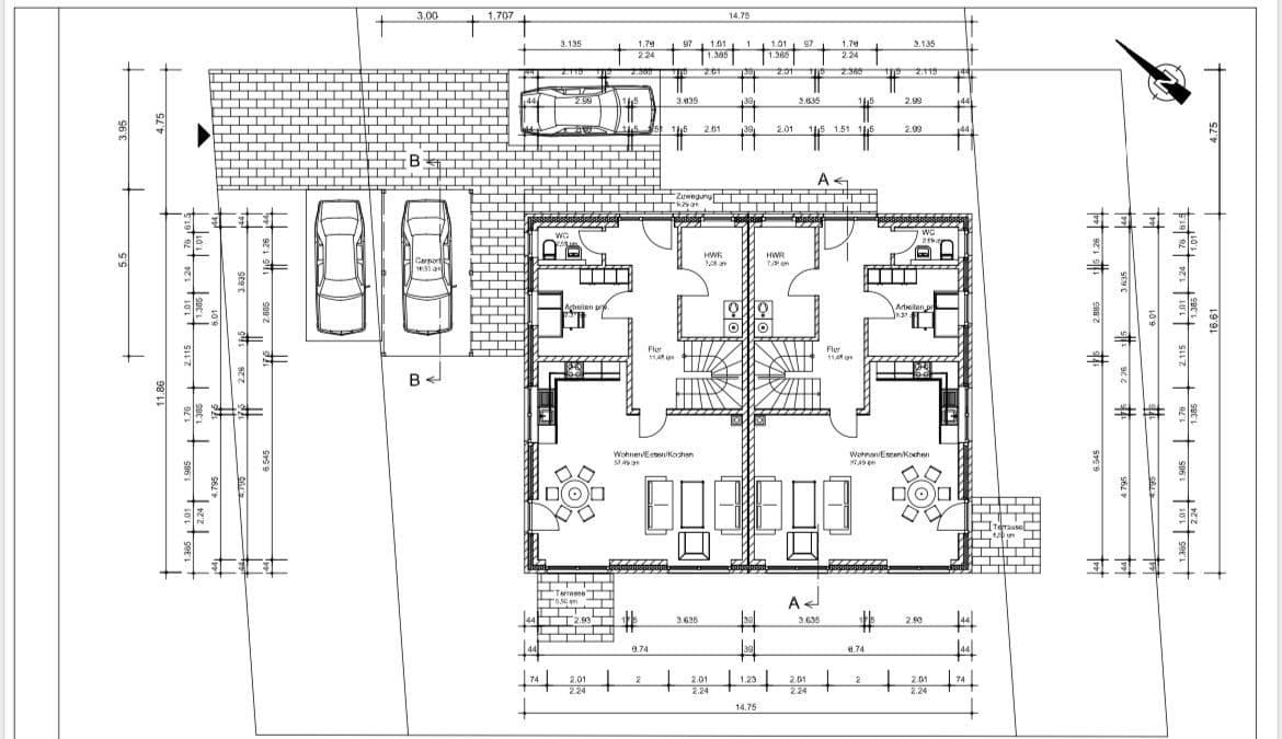 Pronájem domu 135 m², pozemek 666 m², Schwarmstedt, Dolní Sasko Pronájem domu 135 m², pozemek 666 m², Schwarmstedt, Dolní Sasko