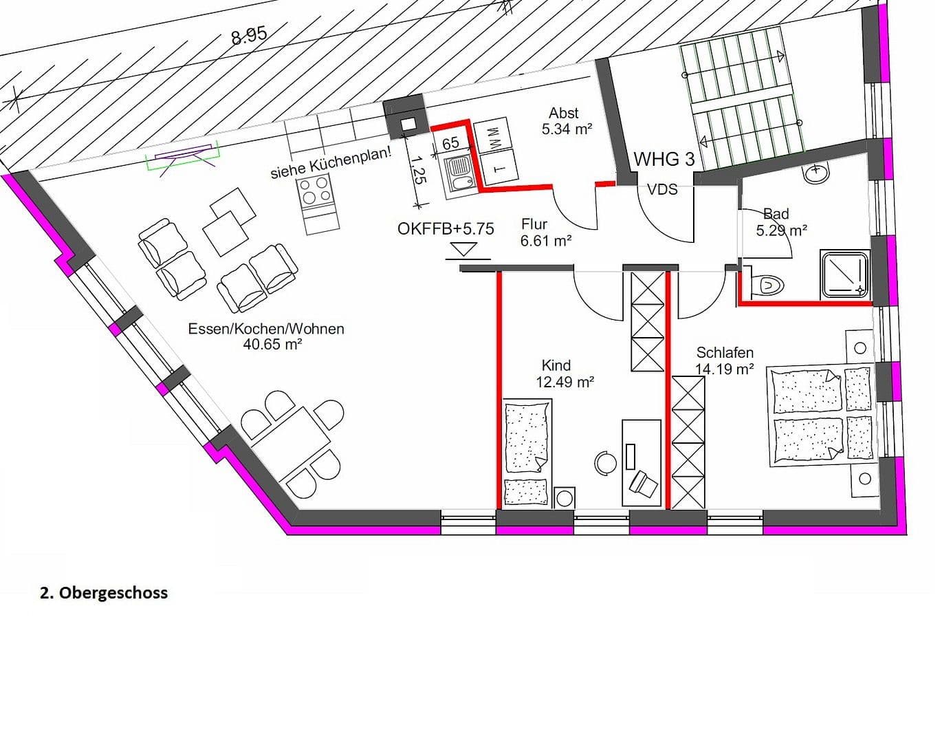 Pronájem bytu 2+1 82 m², Karlstraße 1, Aschaffenburg, Bavorsko Pronájem bytu 2+1 82 m², Karlstraße 1, Aschaffenburg, Bavorsko