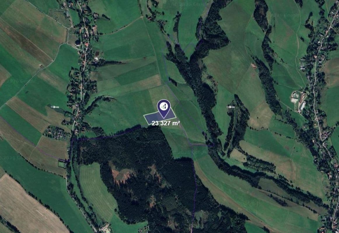 Prodej pozemku 23.327 m², Meziměstí, Královéhradecký kraj Prodej pozemku 23.327 m², Meziměstí, Královéhradecký kraj