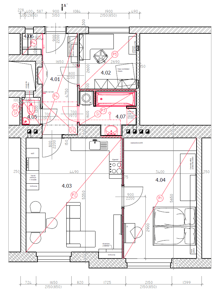 Pronájem bytu 2+kk 70 m², Úvoz, Brno, Jihomoravský kraj Pronájem bytu 2+kk 70 m², Úvoz, Brno, Jihomoravský kraj