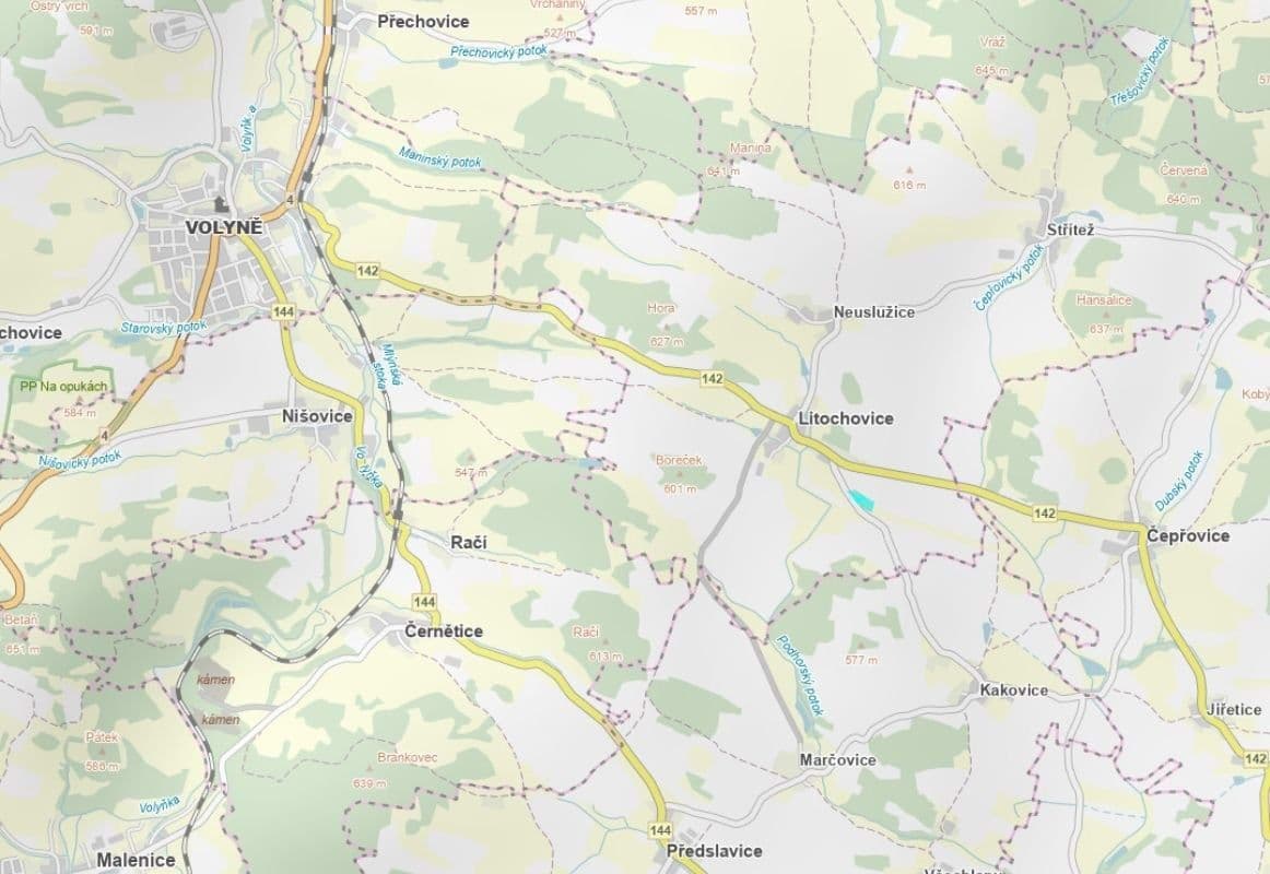 Prodej pozemku 3.149 m², Litochovice, Jihočeský kraj Prodej pozemku 3.149 m², Litochovice, Jihočeský kraj