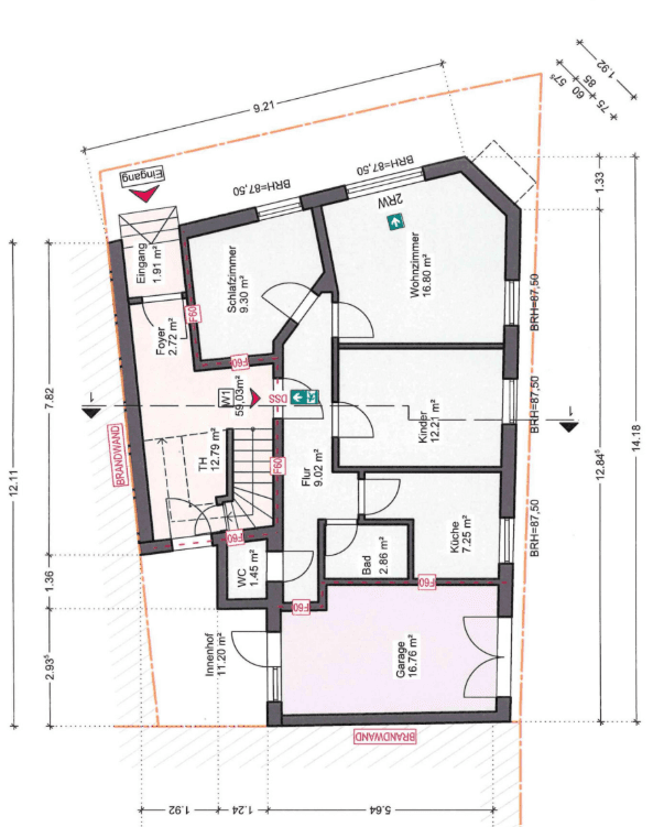 Prodej bytu 3+1 59 m², Friedrichstraße 27, Gengenbach, Bádensko-Württembersko Prodej bytu 3+1 59 m², Friedrichstraße 27, Gengenbach, Bádensko-Württembersko