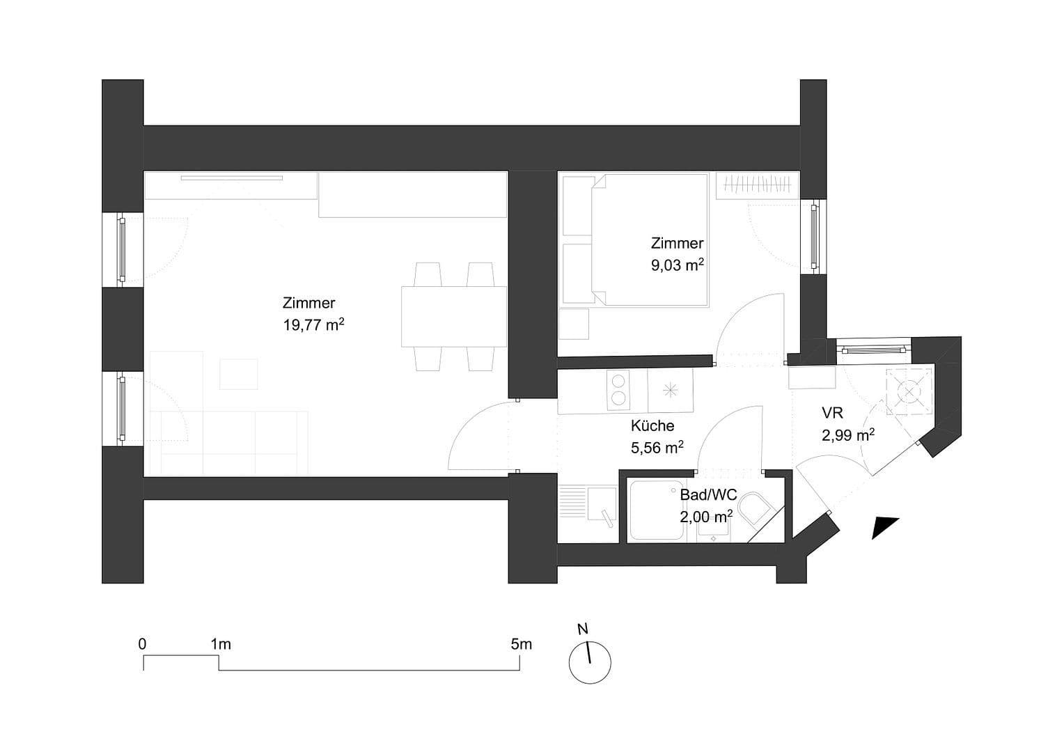 Prodej bytu 2+1 40 m², Wien, Wien Prodej bytu 2+1 40 m², Wien, Wien
