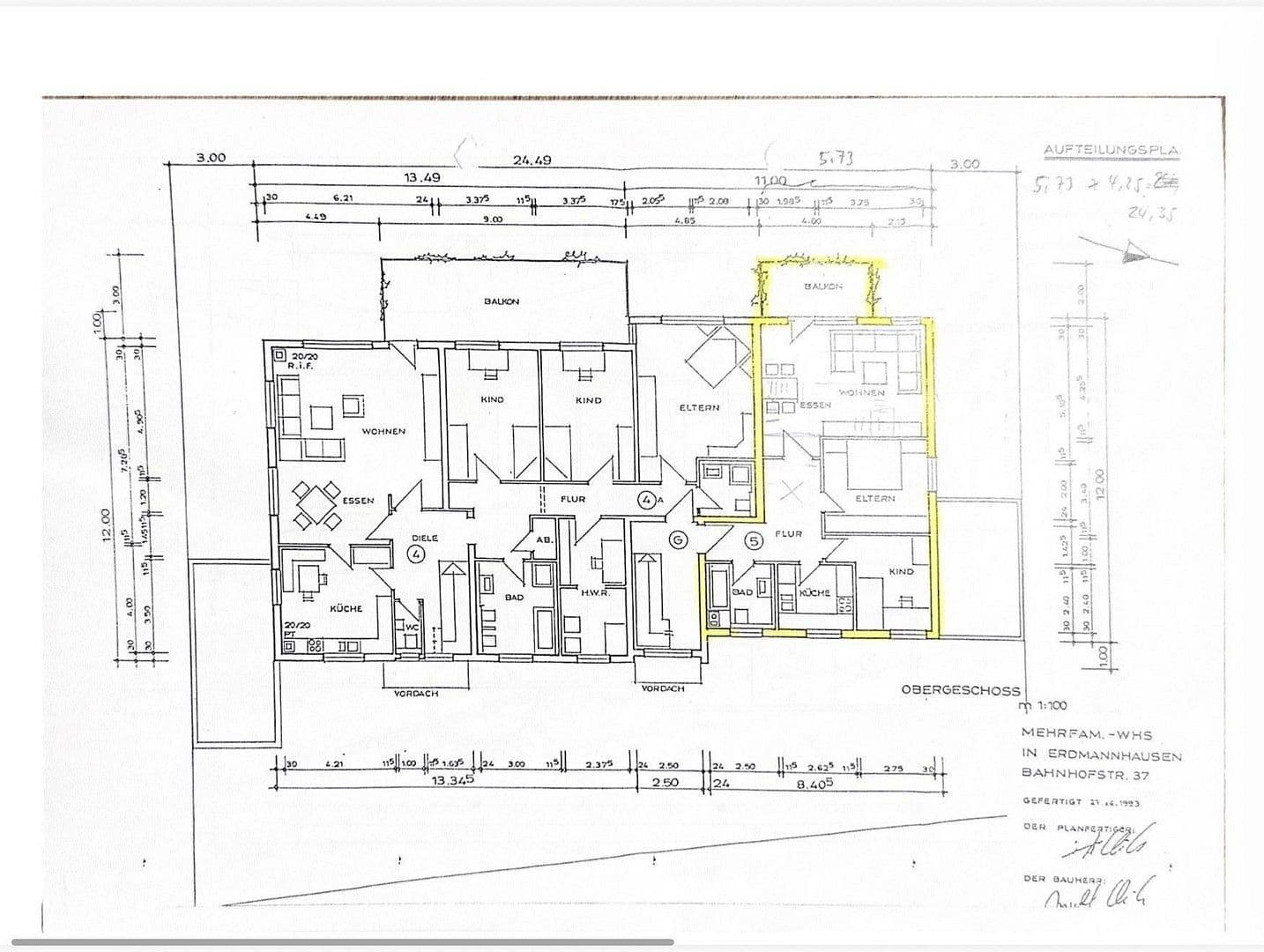 Prodej bytu 3+1 74 m², Erdmannhausen, Bádensko-Württembersko Prodej bytu 3+1 74 m², Erdmannhausen, Bádensko-Württembersko