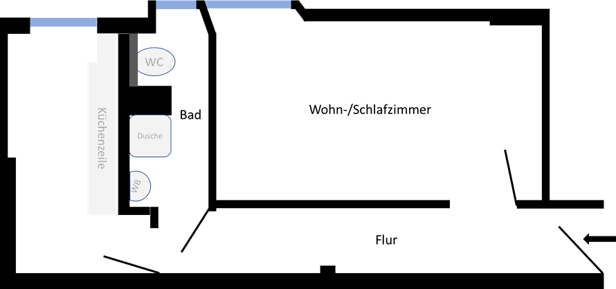Pronájem bytu 1+1 40 m², Erasmusstraße 2, Berlin, Berlín Pronájem bytu 1+1 40 m², Erasmusstraße 2, Berlin, Berlín