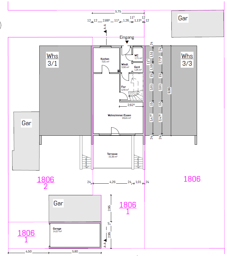 Prodej domu 161 m², pozemek 216 m², Bad Friedrichshall, Bádensko-Württembersko Prodej domu 161 m², pozemek 216 m², Bad Friedrichshall, Bádensko-Württembersko