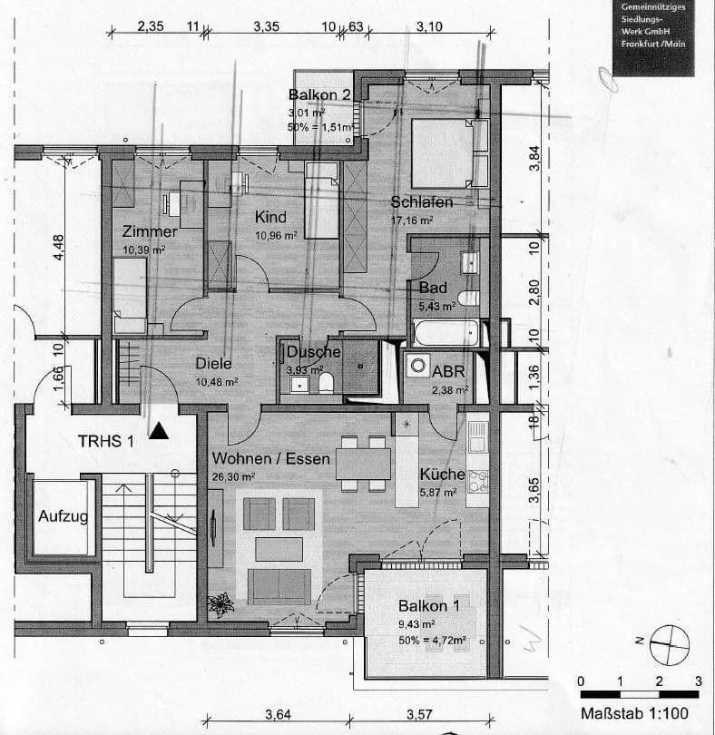 Prodej bytu 4+1 100 m², Rödelheimer Bahnweg 24, Frankfurt am Main, Hessen Prodej bytu 4+1 100 m², Rödelheimer Bahnweg 24, Frankfurt am Main, Hessen