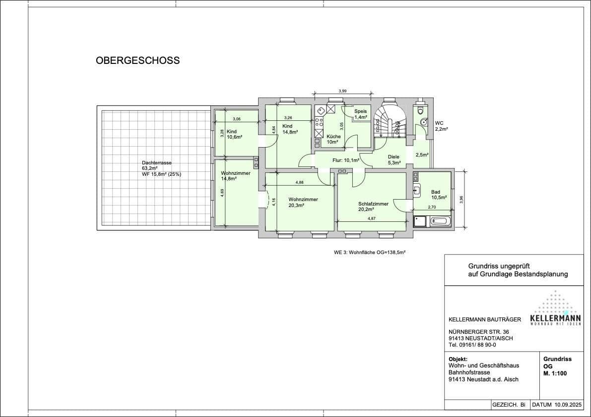 Pronájem bytu 5+1 138 m², Bahnhofstraße 18, Neustadt an der Aisch, Bavorsko Pronájem bytu 5+1 138 m², Bahnhofstraße 18, Neustadt an der Aisch, Bavorsko