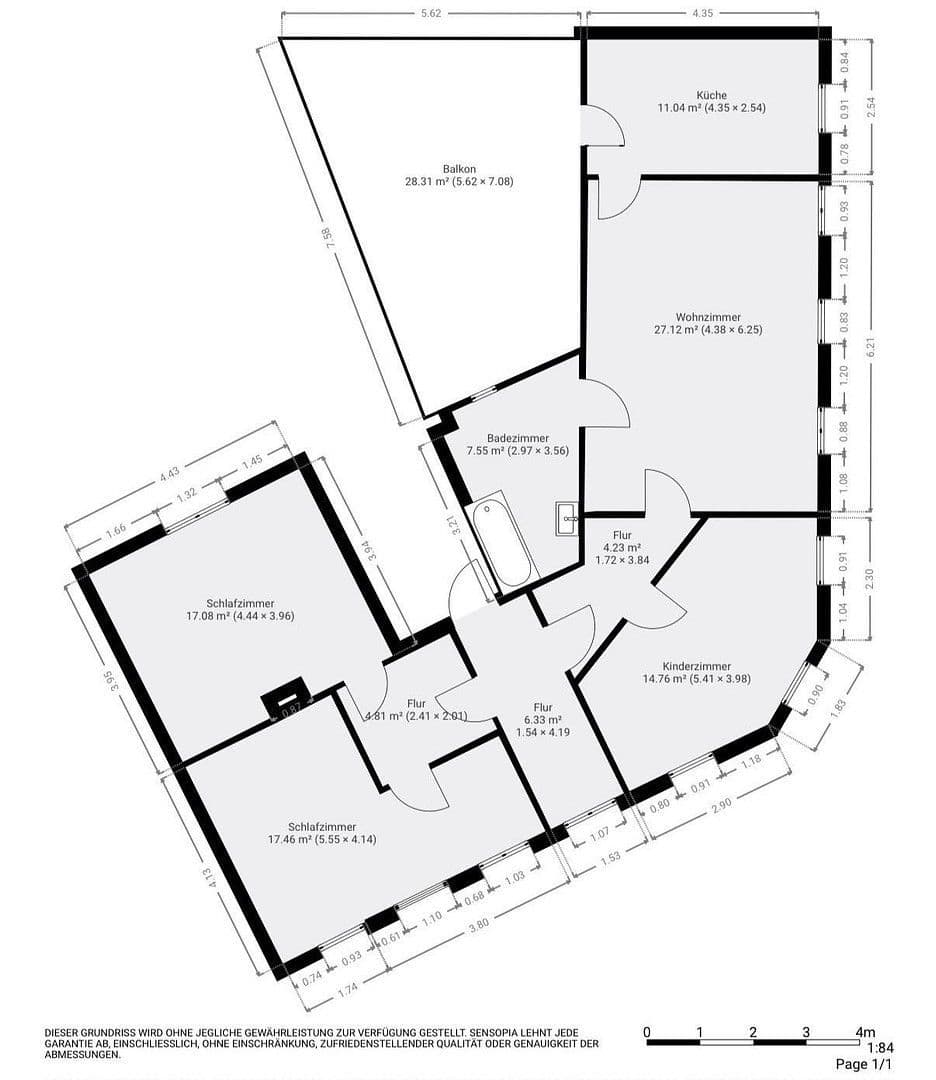 Pronájem bytu 4+1 115 m², Großer Katthagen 12, Helmstedt, Dolní Sasko Pronájem bytu 4+1 115 m², Großer Katthagen 12, Helmstedt, Dolní Sasko