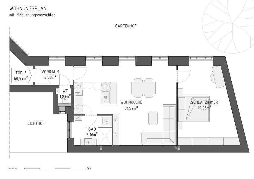 Prodej bytu 2+1 61 m², Wien, Wien Prodej bytu 2+1 61 m², Wien, Wien