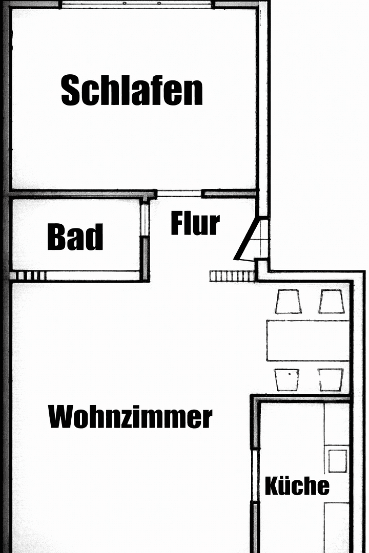 Pronájem bytu 2+1 55 m², Köln, Severní Porýní-Vestfálsko Pronájem bytu 2+1 55 m², Köln, Severní Porýní-Vestfálsko