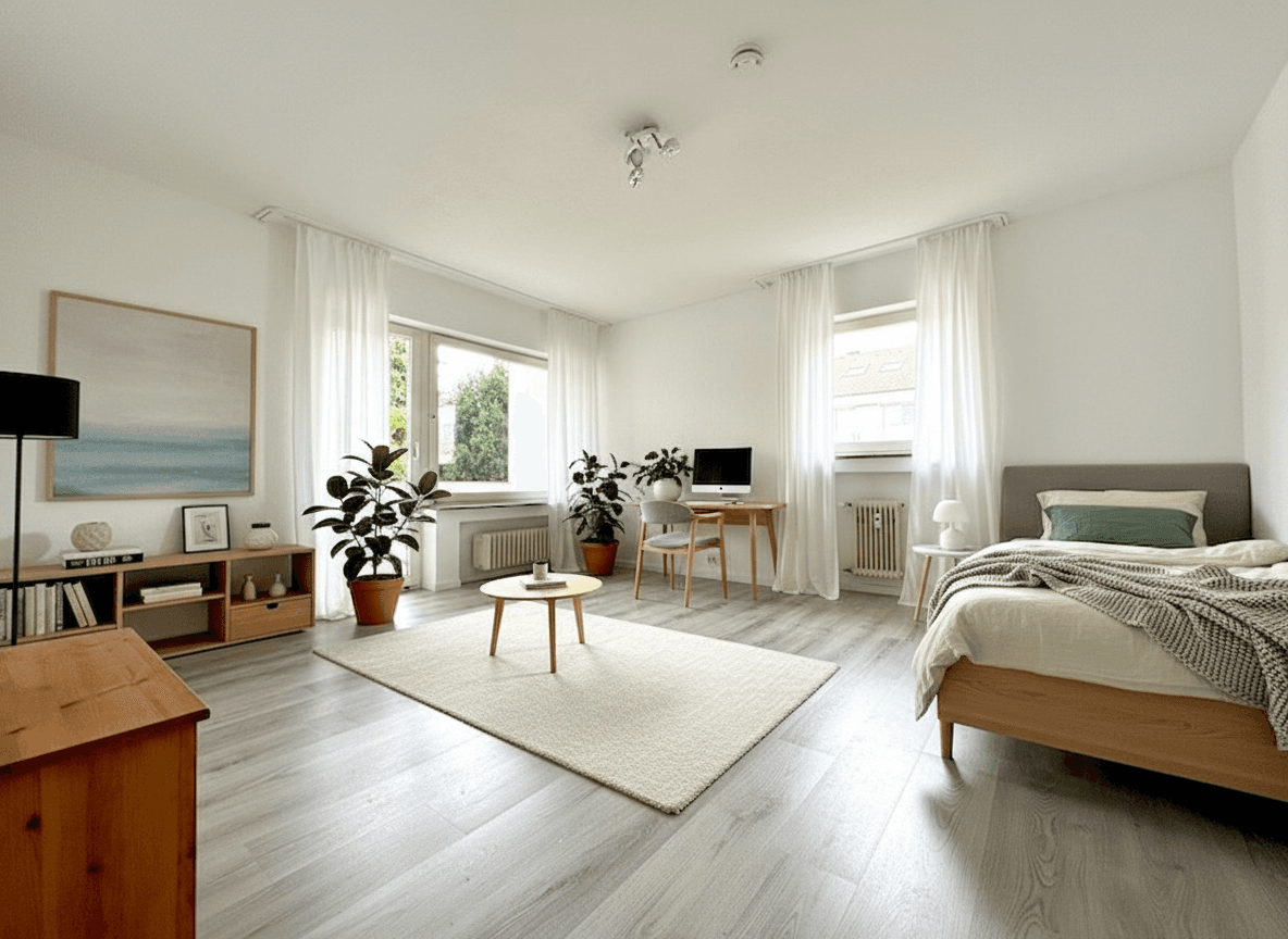 Prodej bytu 1+1 27 m², Feuerbachweg 1, Mörfelden-Walldorf, Hessen Prodej bytu 1+1 27 m², Feuerbachweg 1, Mörfelden-Walldorf, Hessen