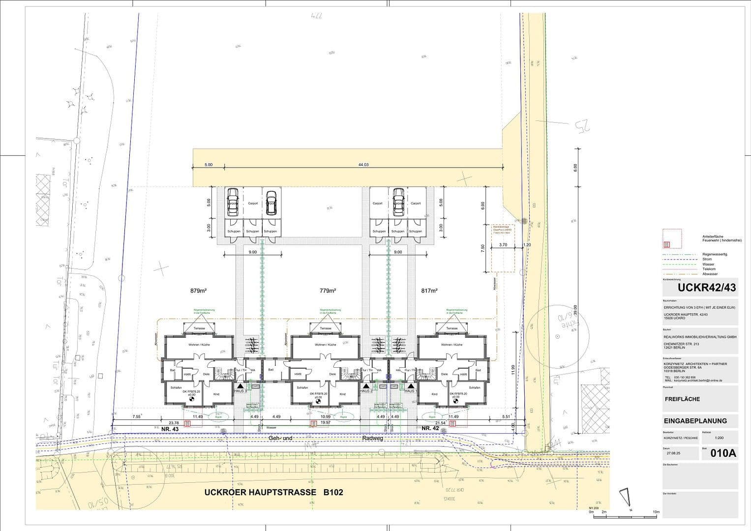 Prodej pozemku 8.261 m², Uckroer Hauptstraße 42–43, Luckau, Braniborsko Prodej pozemku 8.261 m², Uckroer Hauptstraße 42–43, Luckau, Braniborsko