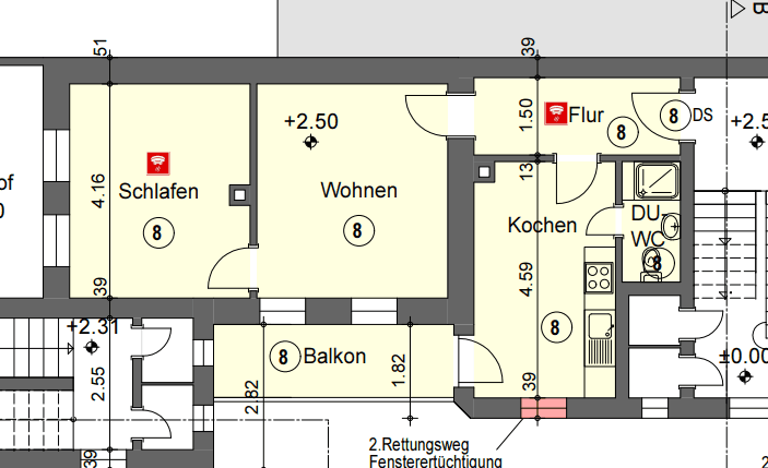 Pronájem bytu 2+1 59 m², Joliot-Curie-Str. 10, Gera, Durynsko Pronájem bytu 2+1 59 m², Joliot-Curie-Str. 10, Gera, Durynsko