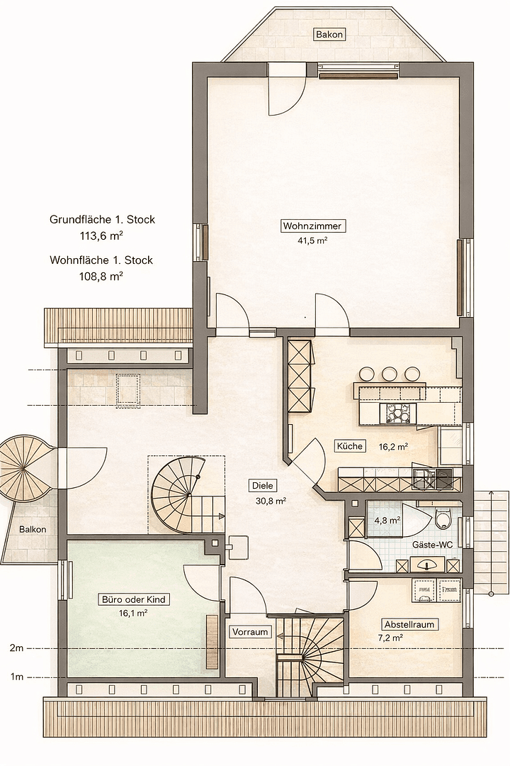 Prodej bytu 4+kk 171 m², Henfenfeld, Bavorsko Prodej bytu 4+kk 171 m², Henfenfeld, Bavorsko