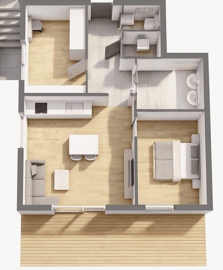 Prodej bytu 3+1 65 m², Judendorf-Straßengel, Štýrsko Prodej bytu 3+1 65 m², Judendorf-Straßengel, Štýrsko