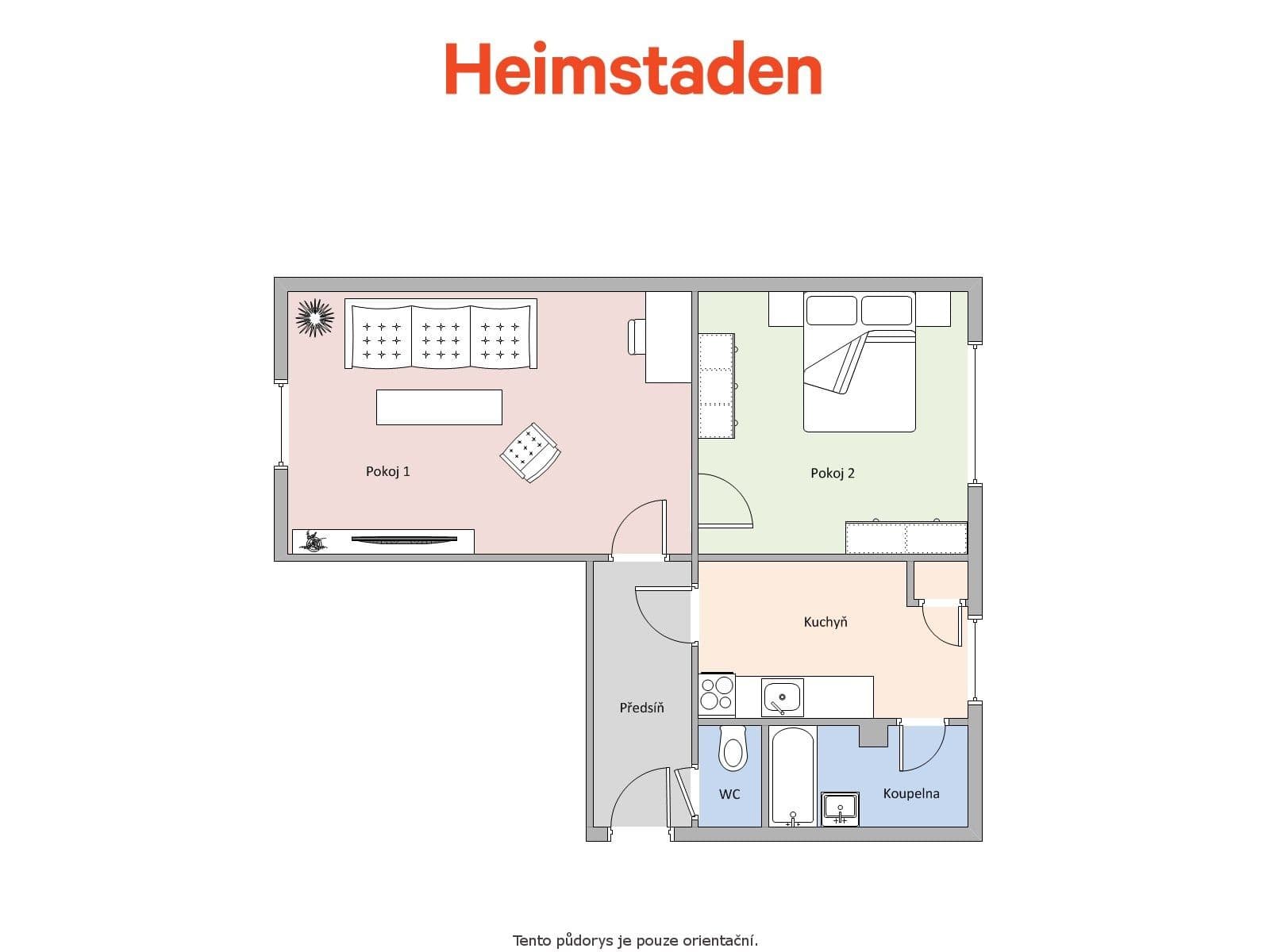 Pronájem bytu 2+1 51 m², Hornická, Orlová, Moravskoslezský kraj Pronájem bytu 2+1 51 m², Hornická, Orlová, Moravskoslezský kraj