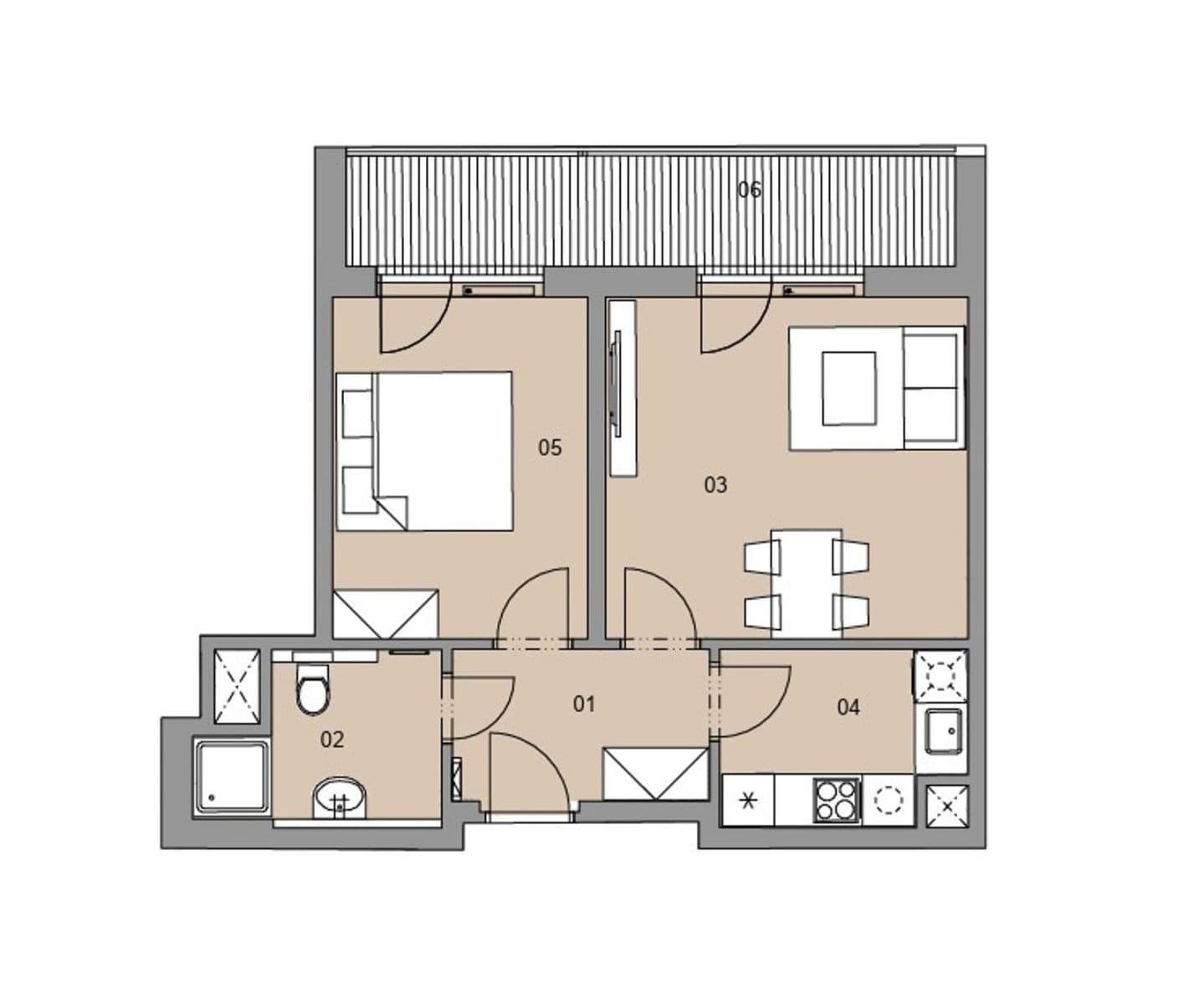 Pronájem bytu 2+1 46 m², Magisterská, Plzeň, Plzeňský kraj Pronájem bytu 2+1 46 m², Magisterská, Plzeň, Plzeňský kraj