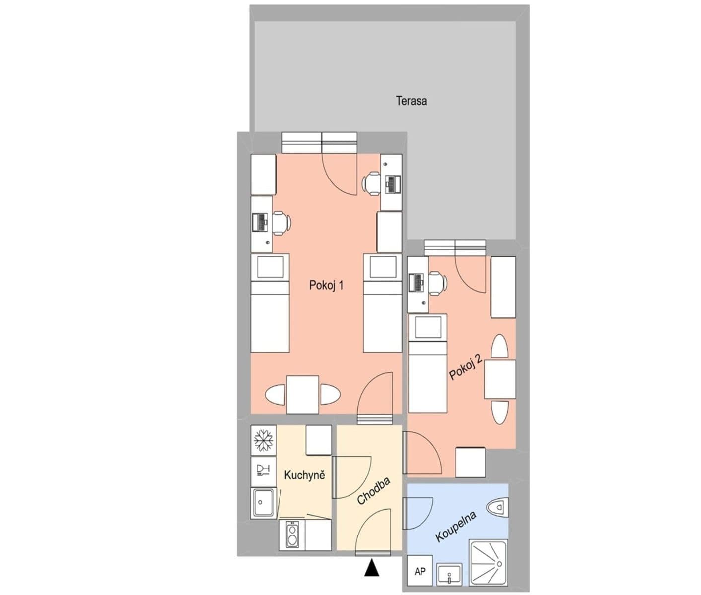 Pronájem bytu 2+1 55 m², Magisterská, Plzeň, Plzeňský kraj Pronájem bytu 2+1 55 m², Magisterská, Plzeň, Plzeňský kraj