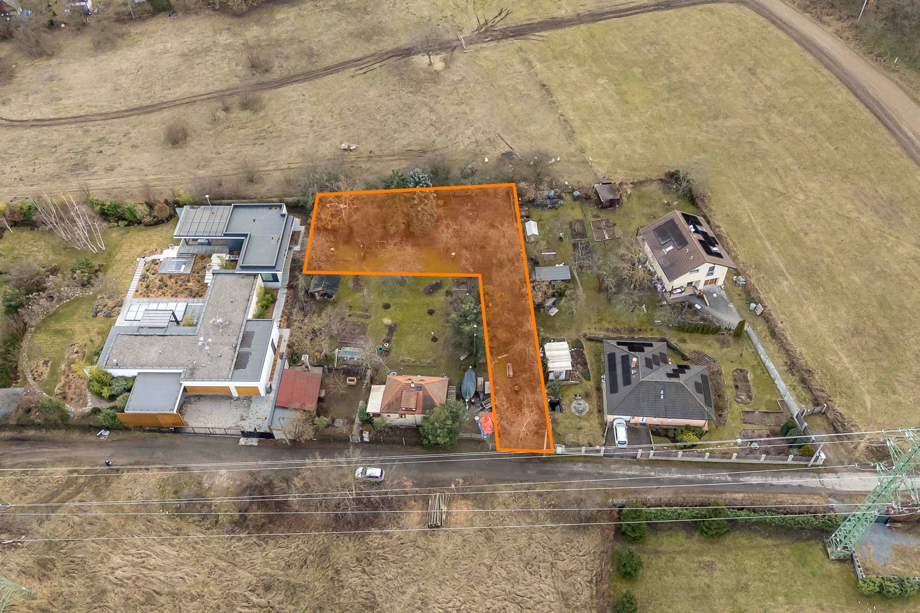 Prodej pozemku 890 m², Do Lipin, Praha, Praha Prodej pozemku 890 m², Do Lipin, Praha, Praha