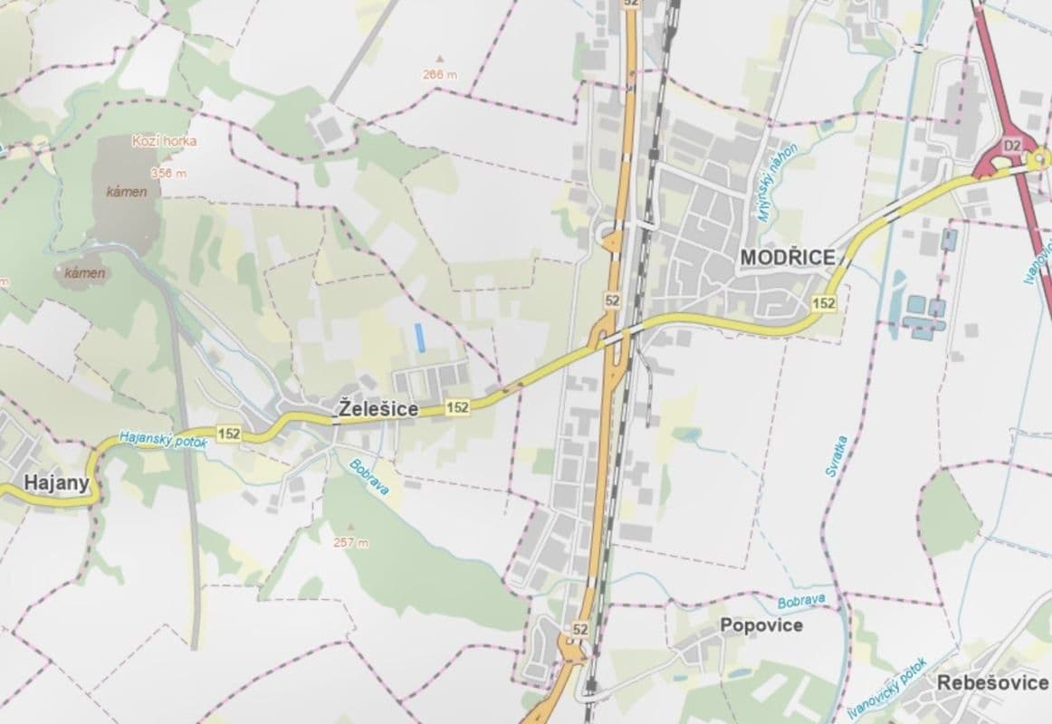 Prodej pozemku 2.696 m², Želešice, Jihomoravský kraj Prodej pozemku 2.696 m², Želešice, Jihomoravský kraj