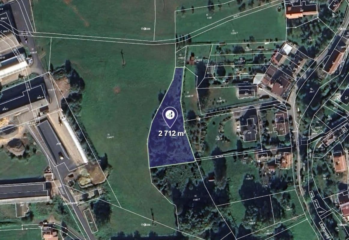 Prodej pozemku 2.712 m², Libchavy, Pardubický kraj Prodej pozemku 2.712 m², Libchavy, Pardubický kraj
